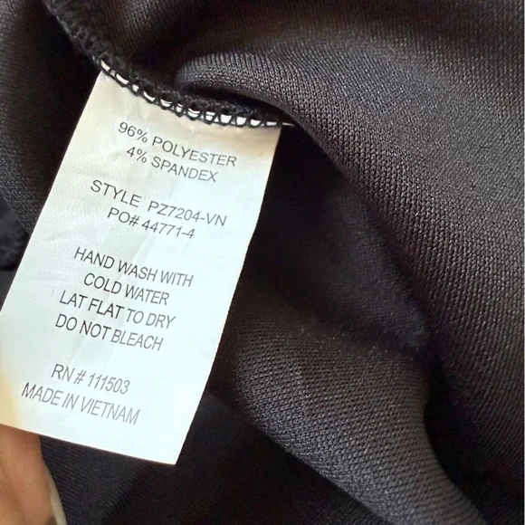 NWT Popular 21 Paperbag Pants With Tie Black Large - Picture 8 of 9